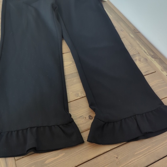 Michael Kors NWT Black Ruffle-Hem Capris Pants XS - Picture 11 of 11